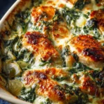 30-Minute Chicken and Spinach Casserole First Image
