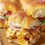 BBQ Chicken Sliders First Image