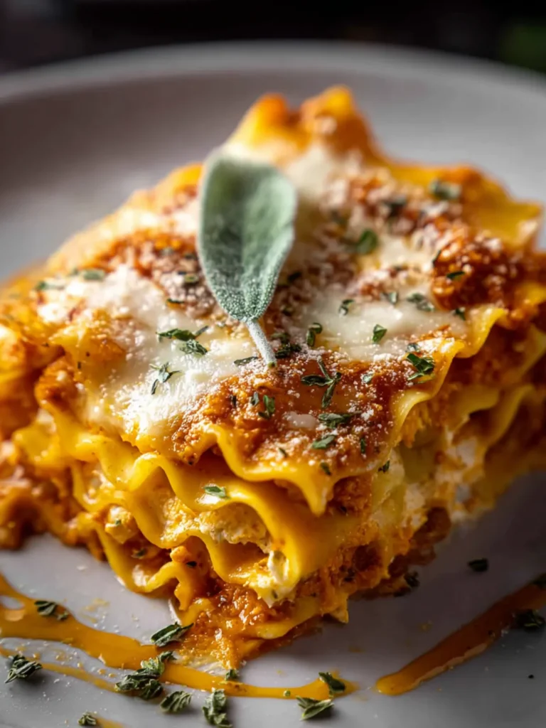 Cozy Pumpkin and Ricotta Lasagna Roll Ups Recipe First Image