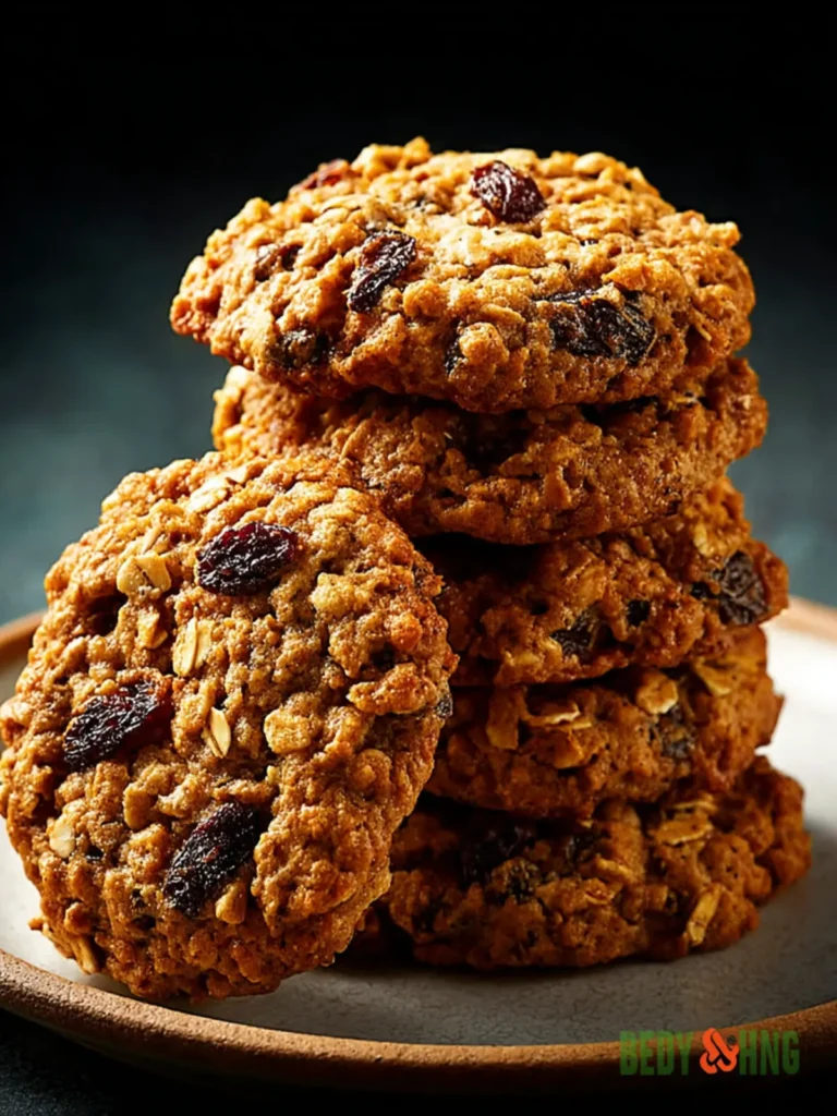 Healthy Oatmeal Cookies First Image