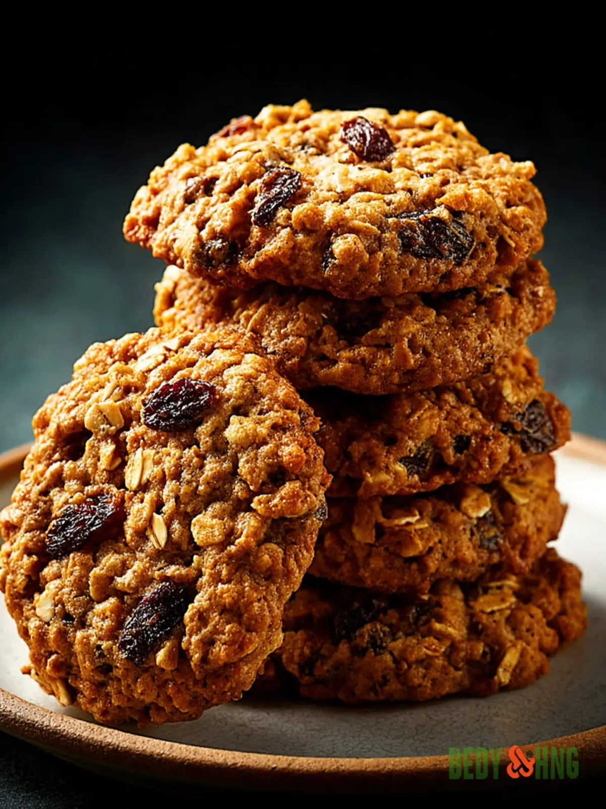 Healthy Oatmeal Cookies First Image