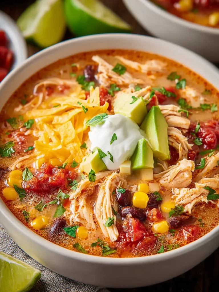 Best Chicken Tortilla Soup Recipe First Image