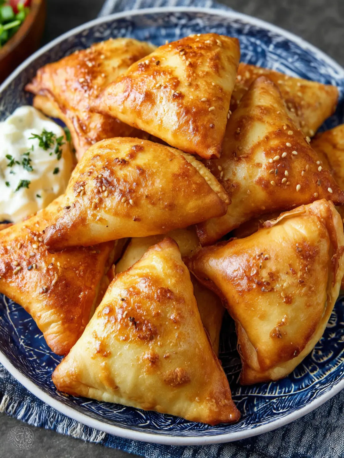 Spinach Fatayer (Hand Pies) First Image