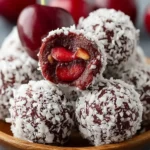 Easy No-Bake Cherry Bourbon Balls First Image