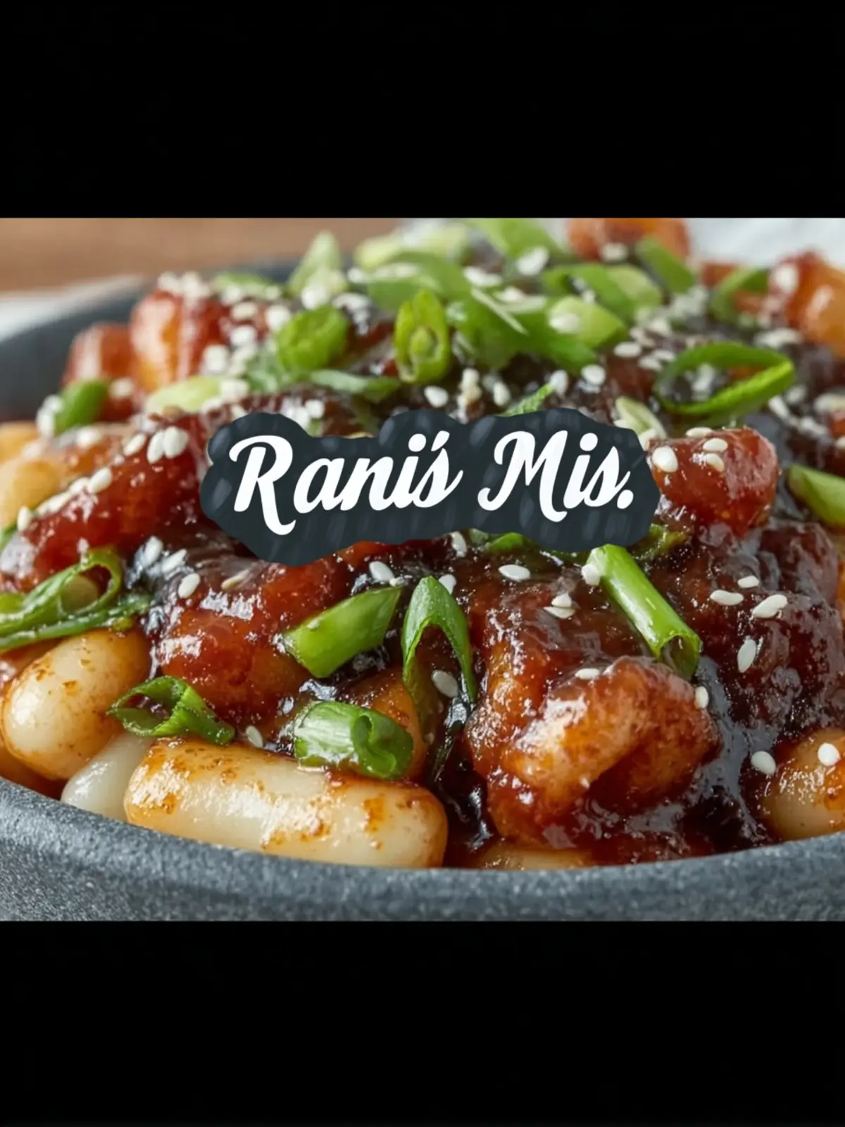 Sweet and Savory Honey Butter Tteokbokki in 10 Minutes First Image