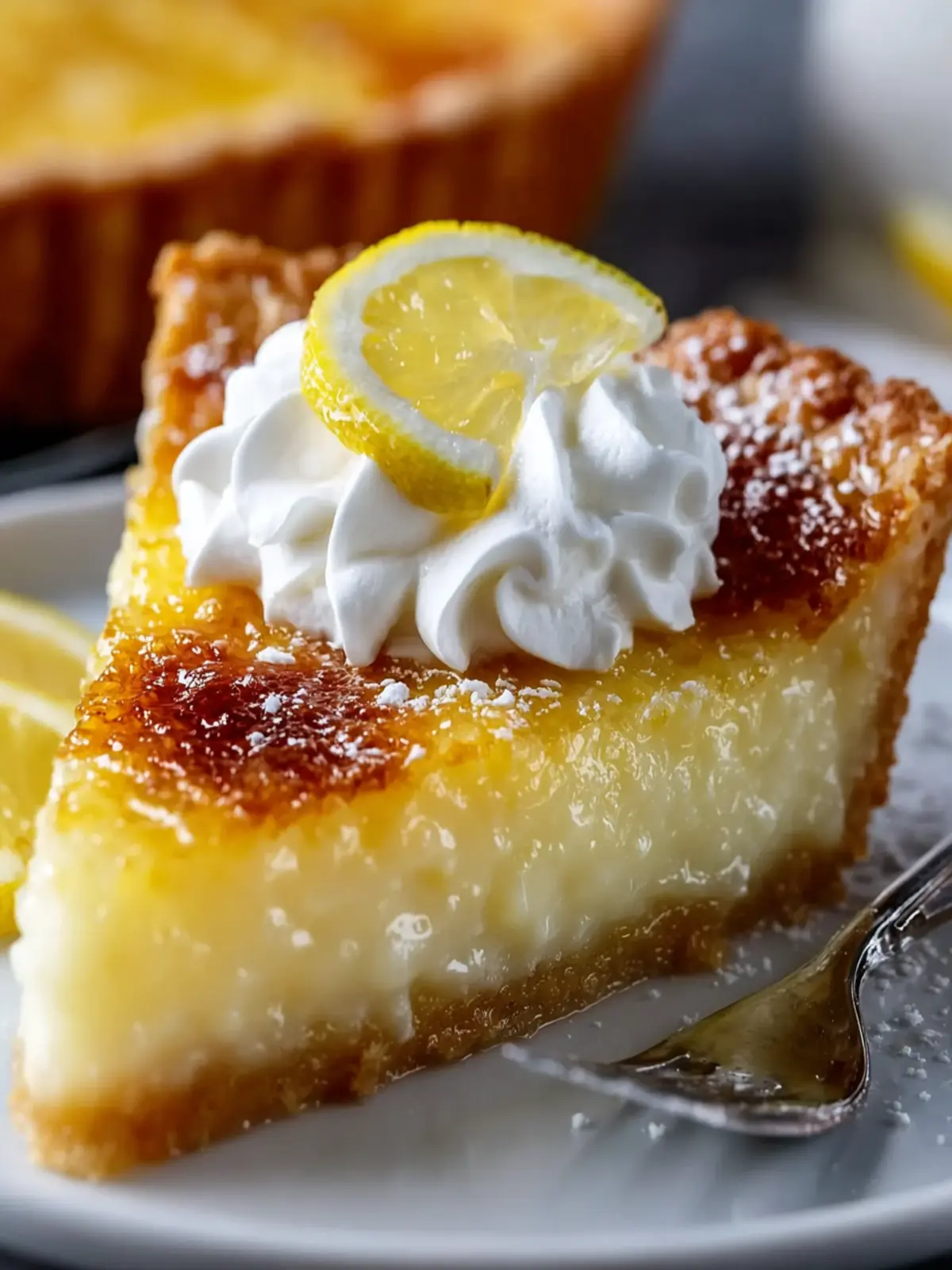 Impossible Lemon Pie First Image