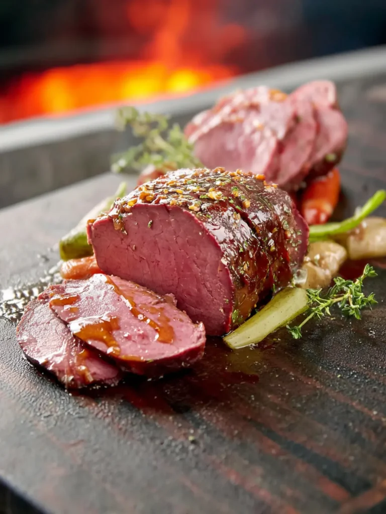 Maple Bourbon Cured Venison First Image