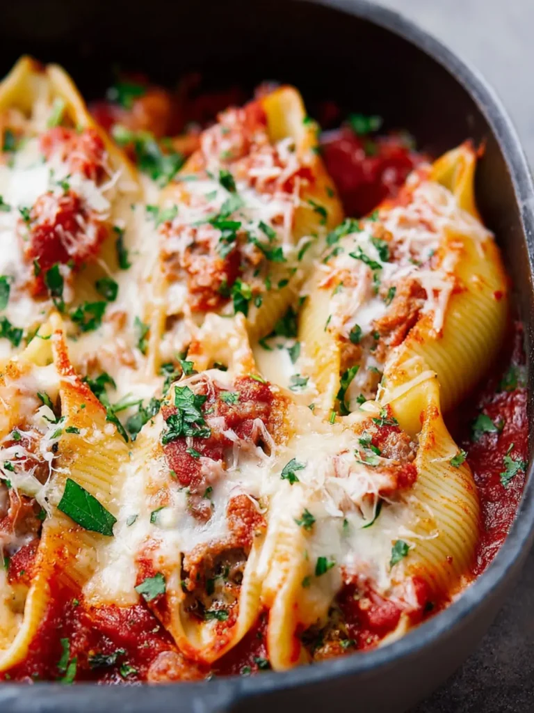 Stuffed Shells with Sausage First Image