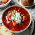 Authentic Ukrainian Borscht Recipe (Beet Soup) First Image
