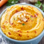 Roasted Carrot and Garlic Hummus First Image