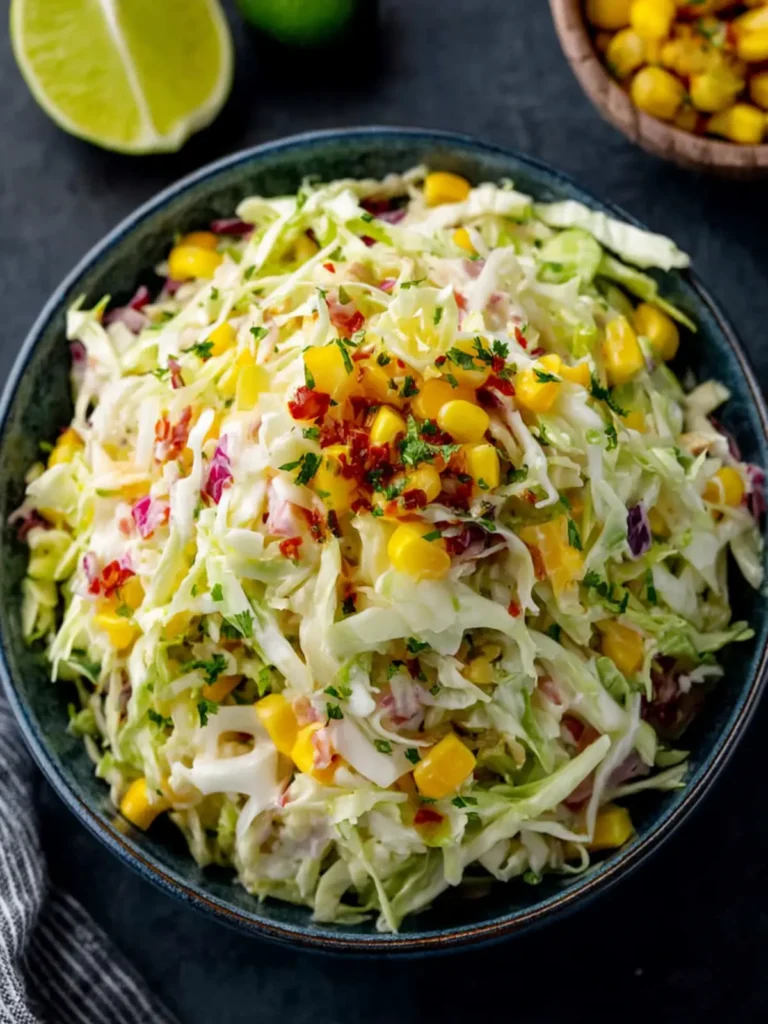 Easy Mexican Coleslaw Recipe First Image