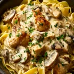 Creamy Chicken Stroganoff First Image
