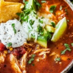 Crockpot Chicken Tortilla Soup First Image