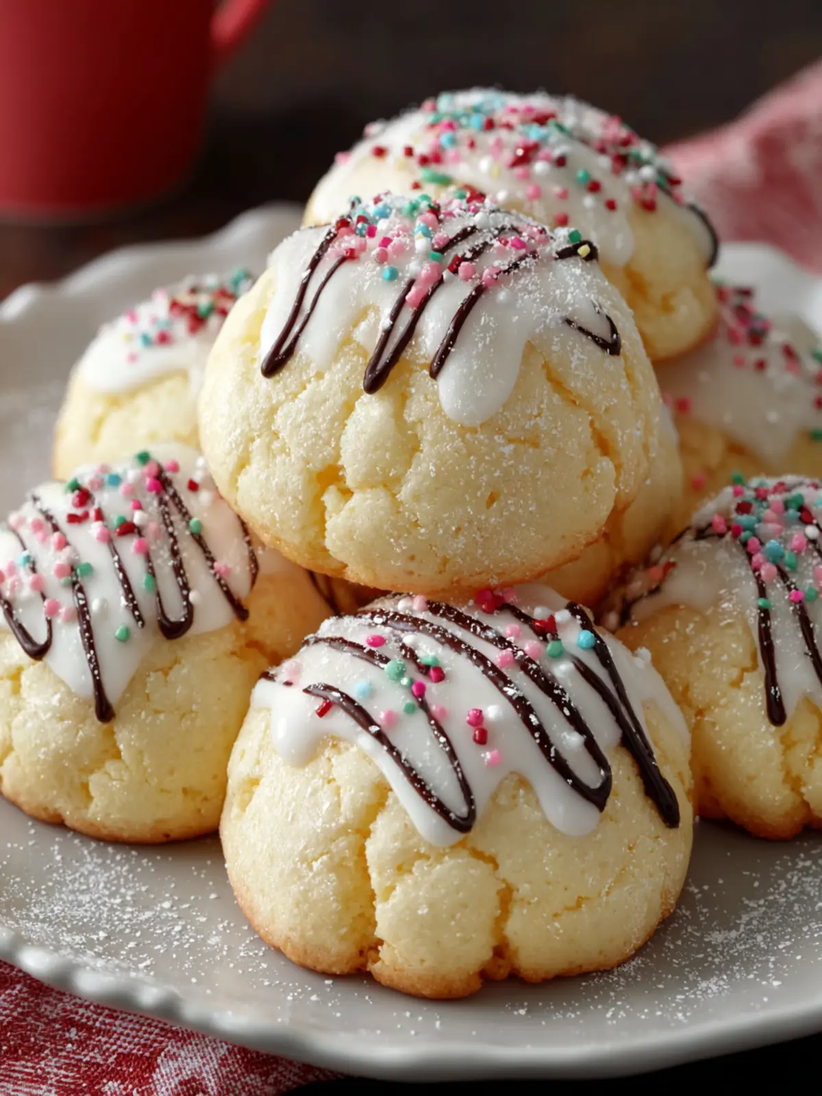 Italian Ricotta Christmas Cookies First Image