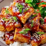 Irresistible Korean BBQ Tofu with Sesame Glaze Recipe First Image