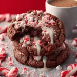 Peppermint Hot Chocolate Cookies First Image