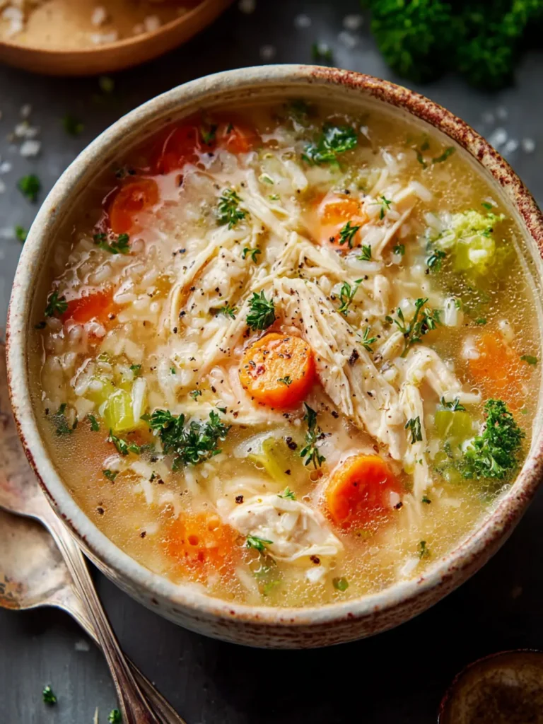 Chicken and Rice Soup First Image