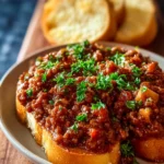 Irresistible Pioneer Woman Garlic Bread Sloppy Joes Recipe First Image
