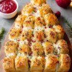Christmas Tree Pull Apart Bread First Image