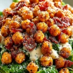 Crispy Roasted Chickpea Salad Recipe First Image