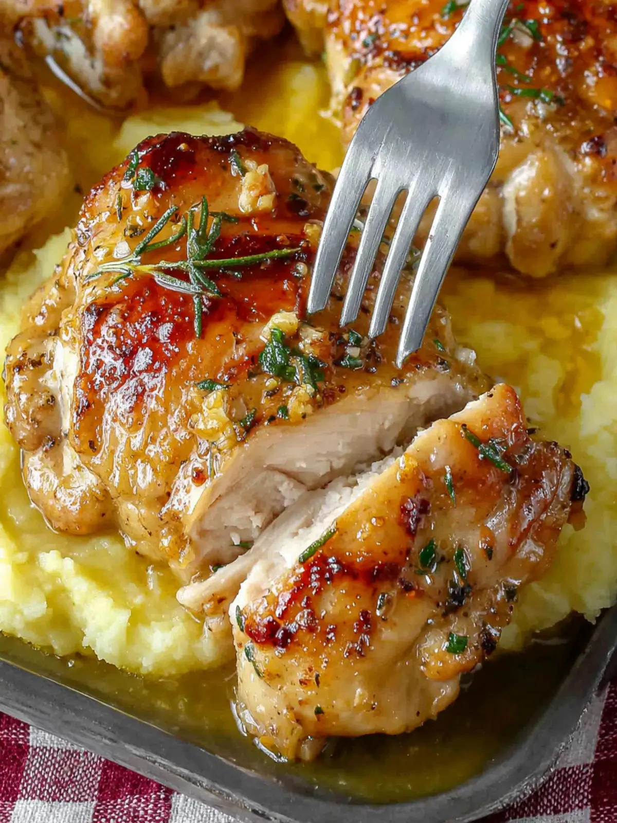 Slow Cooker Garlic Butter Chicken First Image