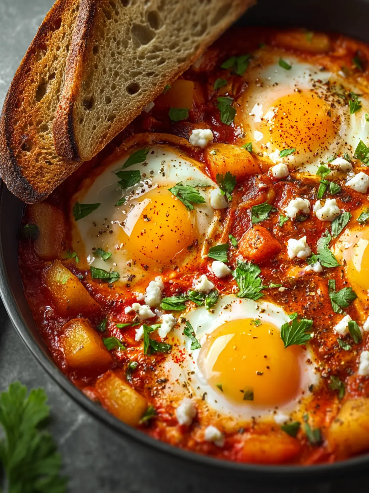 Eggs in Purgatory Recipe First Image