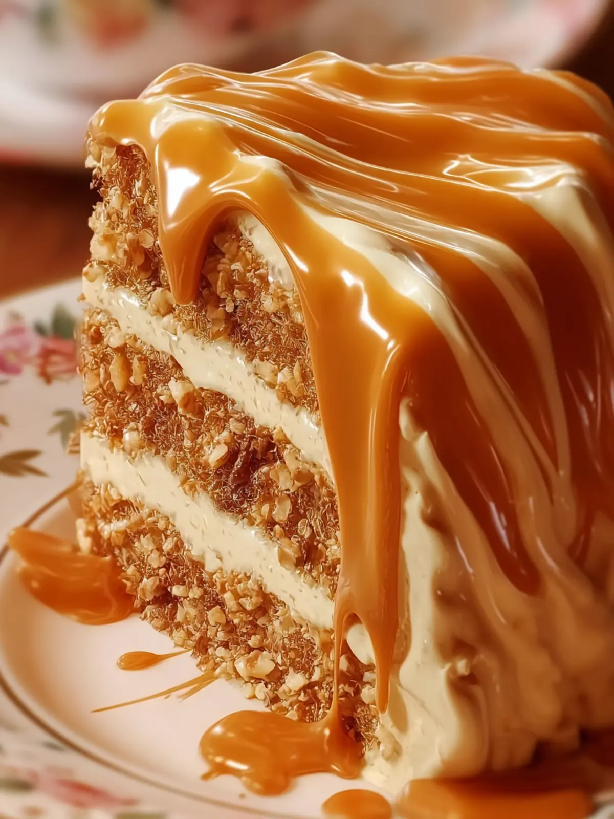 Butterscotch Cake with Caramel Icing: A Sweet Delight! First Image