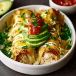 Avocado Chicken Enchiladas Recipe First Image