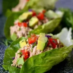 Avocado Tuna Lettuce Wraps First Image
