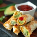 Baked Avocado Egg Rolls First Image