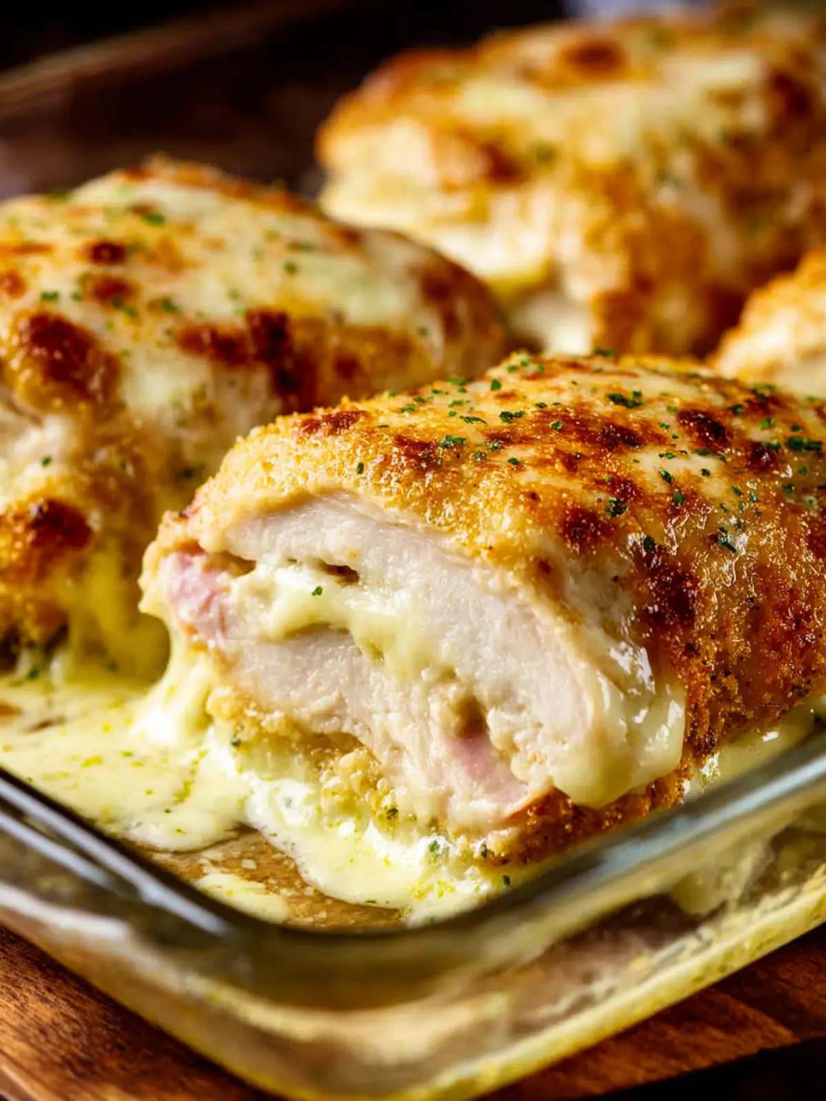 Chicken Cordon Bleu Bake First Image