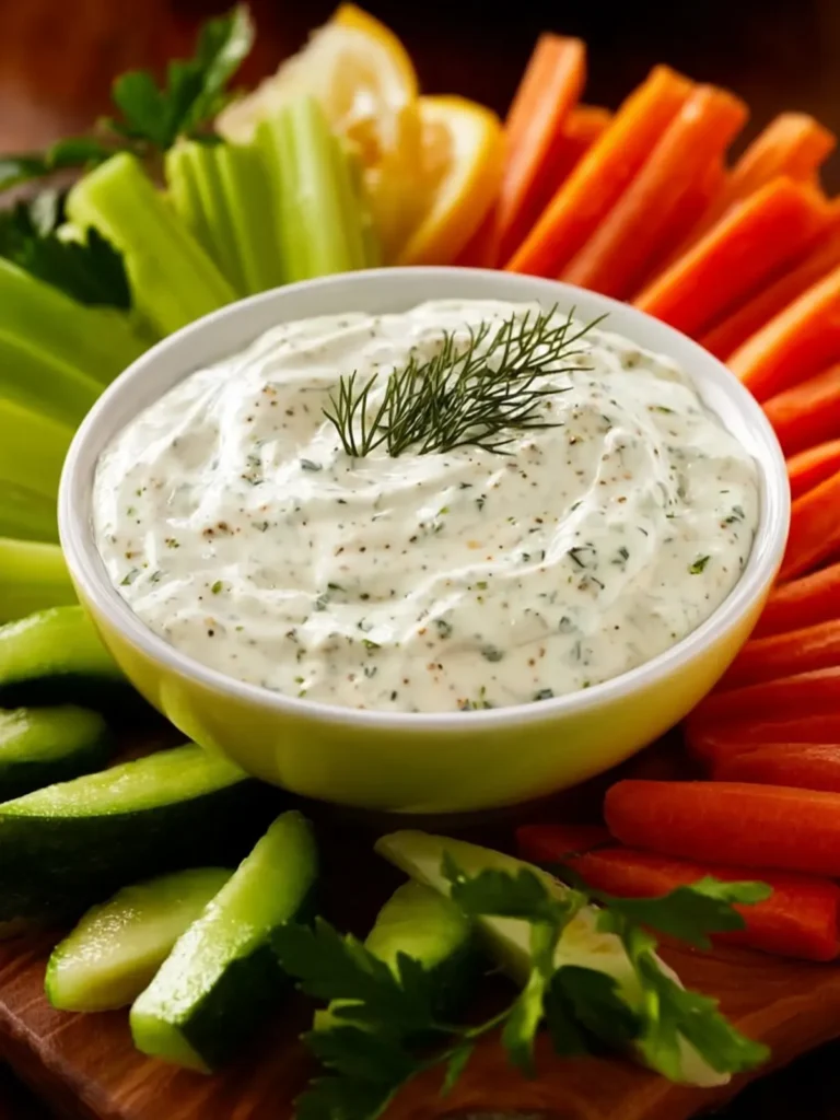 Grandma Denny’s Homemade Ranch Dip First Image