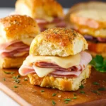 Ham and Melted Cheese Sliders First Image