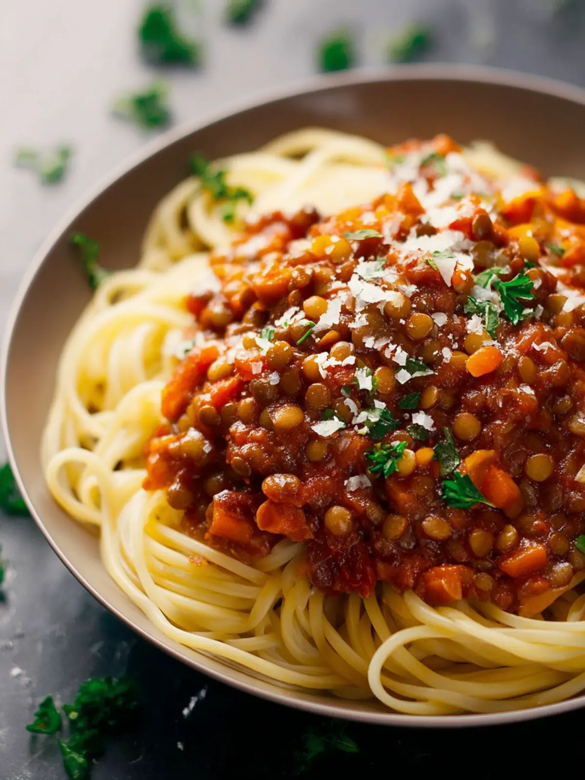 Lentil Bolognese Recipe First Image
