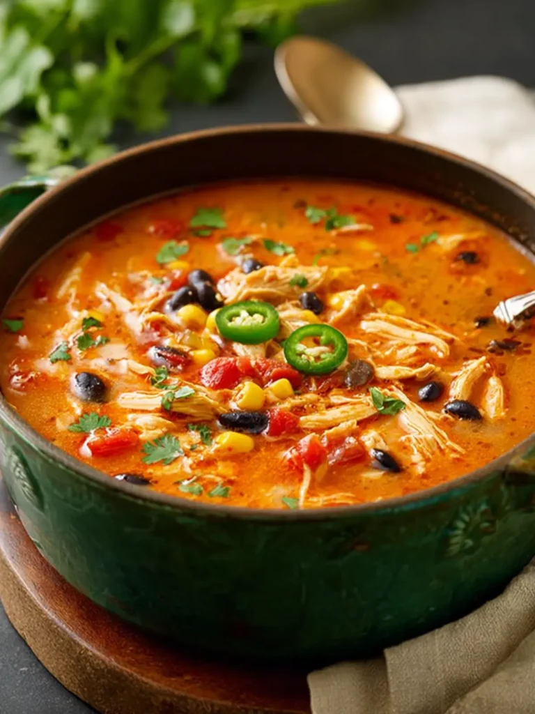 Chicken Enchilada Soup First Image
