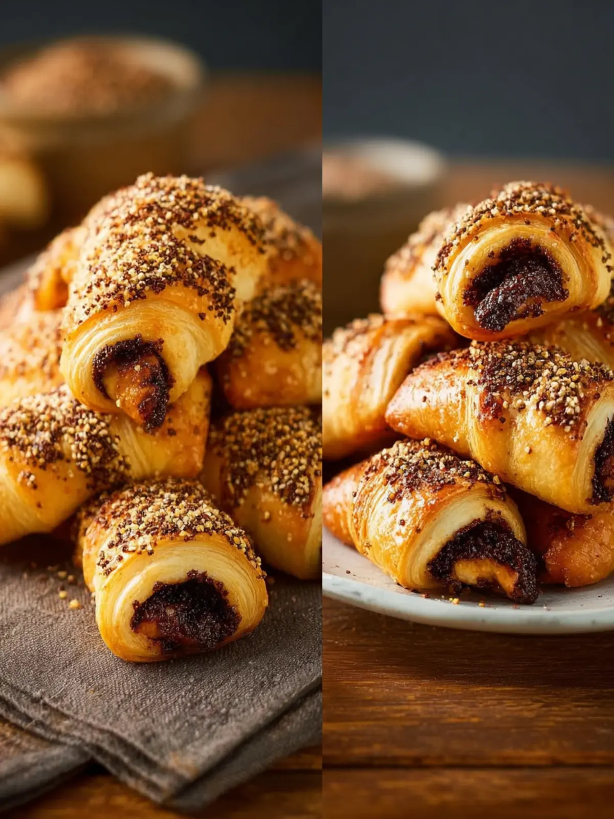 Classic Chocolate Rugelach (Easy & Flaky Pastry!) First Image