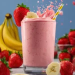 Strawberry Banana Yogurt Smoothie First Image