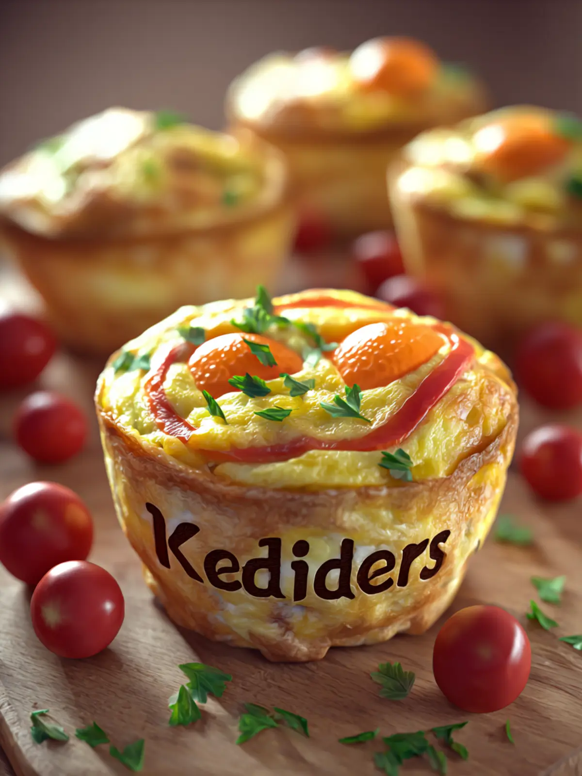 Pie Maker Mini Spanish Omelettes for a Crunchy Breakfast Delight First Image