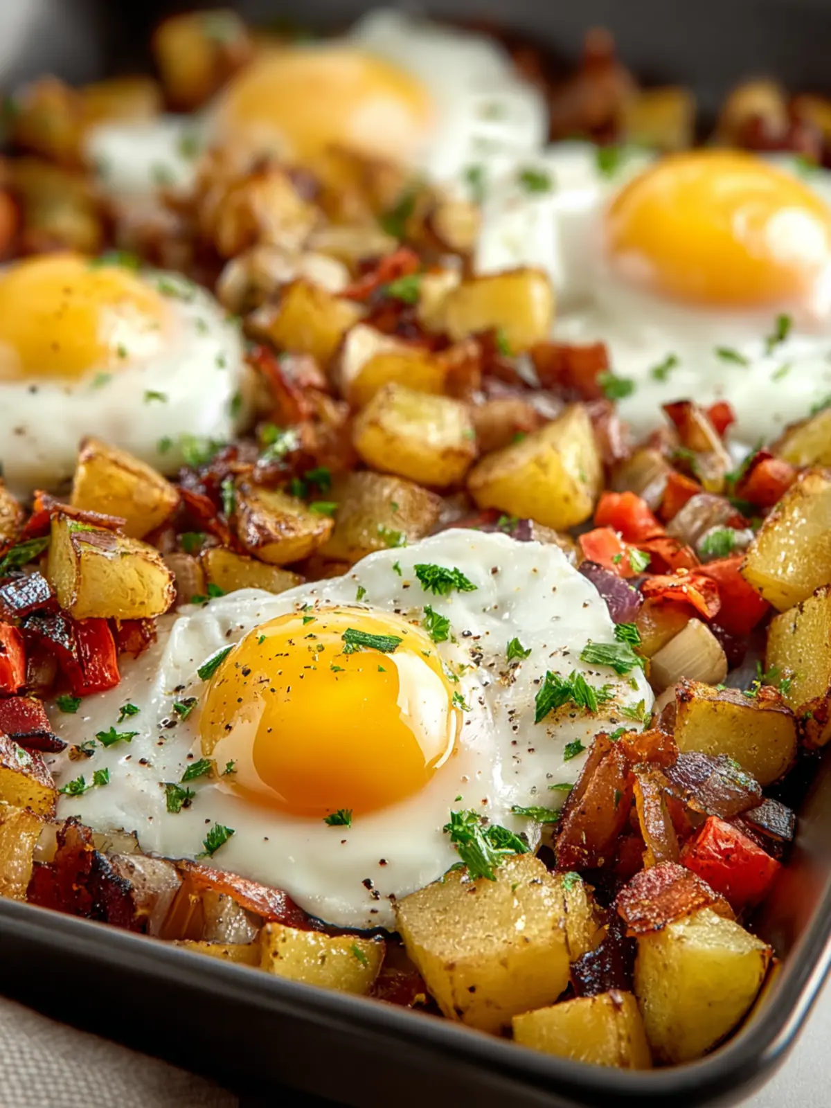 IOne Pan Breakfast Potatoes and Eggs First Image