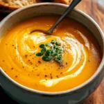 Creamy Roasted Carrot Soup First Image