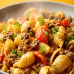 Easy Cheesy Taco Pasta First Image