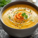 Creamy Potato Carrot Soup First Image