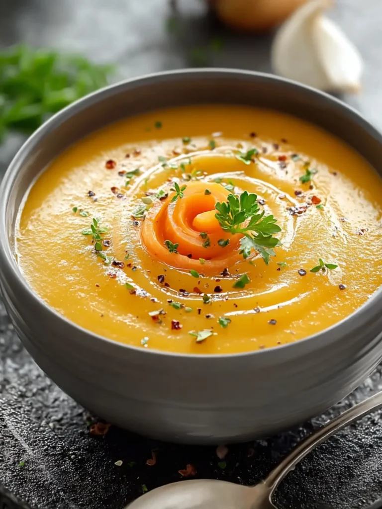 Creamy Potato Carrot Soup First Image