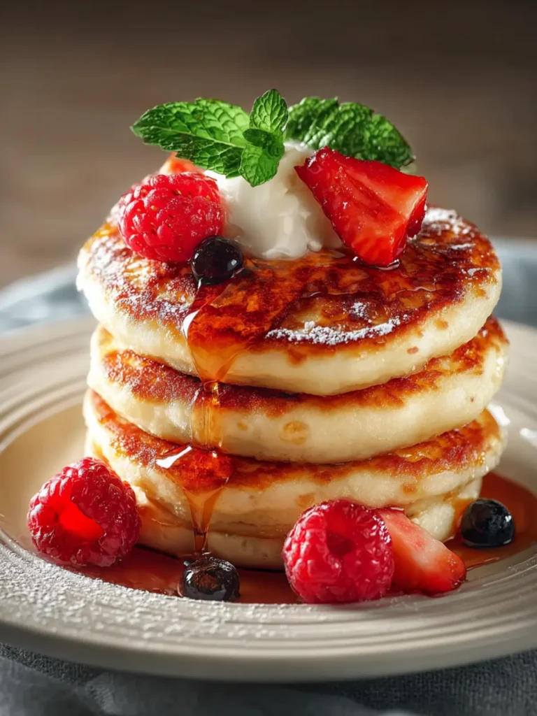 Cottage Cheese Pancakes (Quick & Easy) First Image