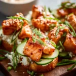 Air Fryer Salmon Bites First Image
