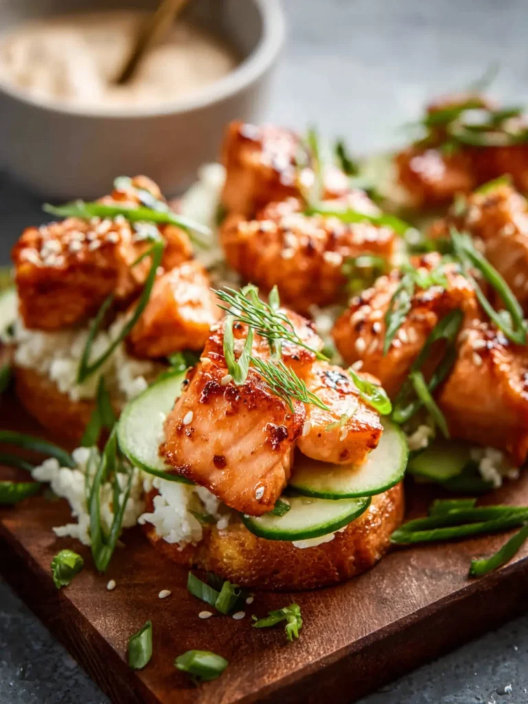 Air Fryer Salmon Bites First Image