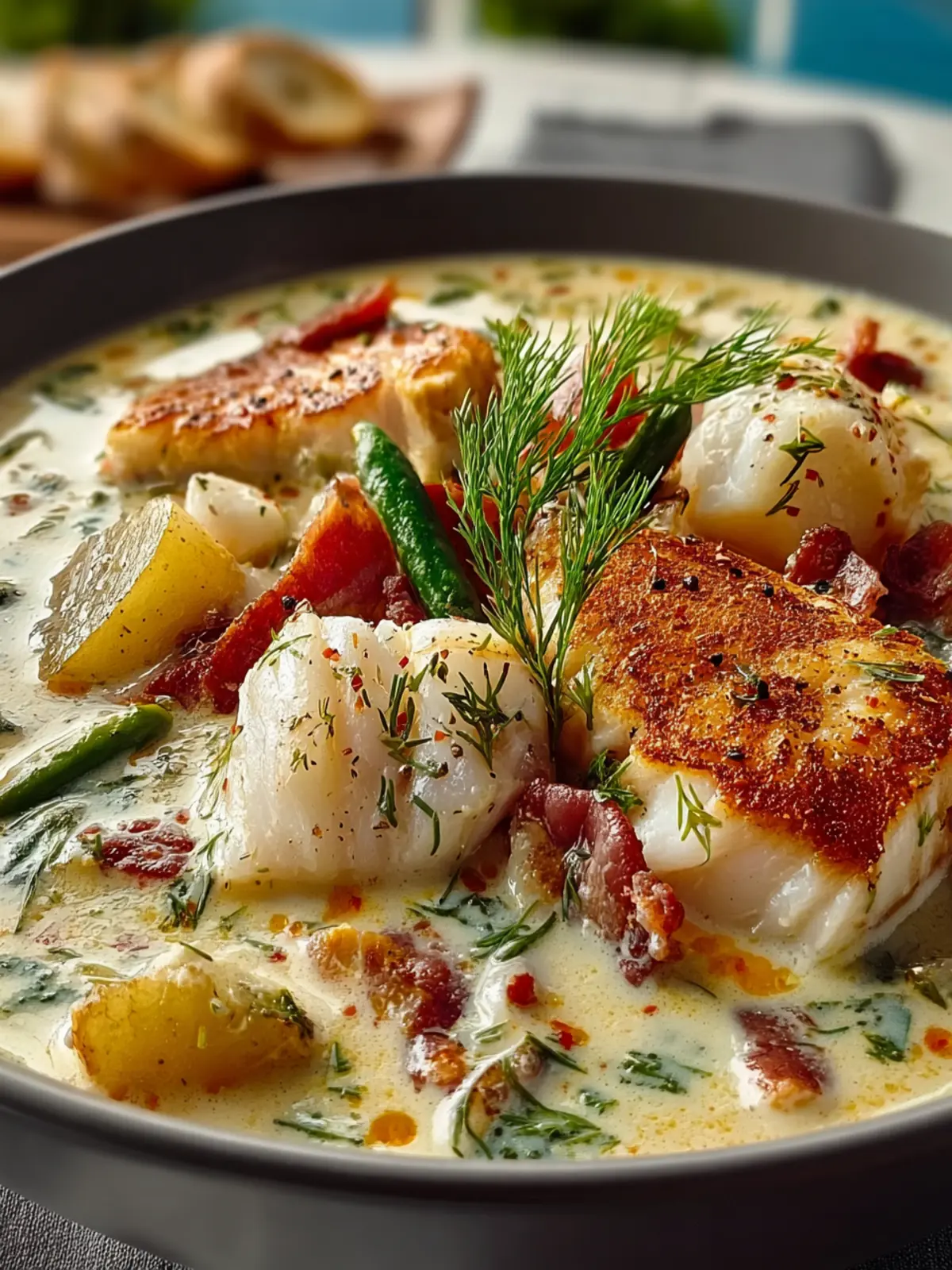 Creamy Fish Chowder First Image