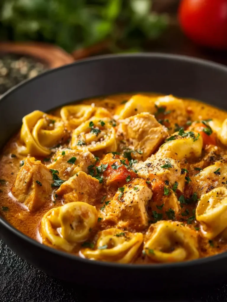Crockpot Chicken Tortellini: A Cozy Bowl of Comfort for Busy Days First Image