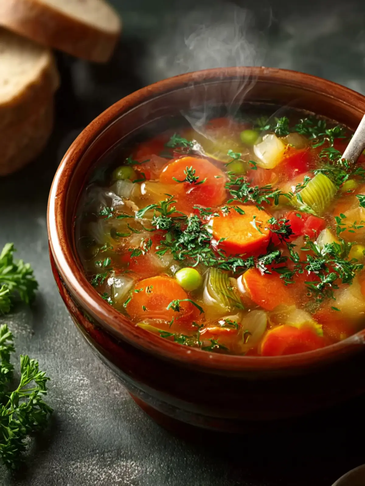 Hearty Vegetable Soup First Image