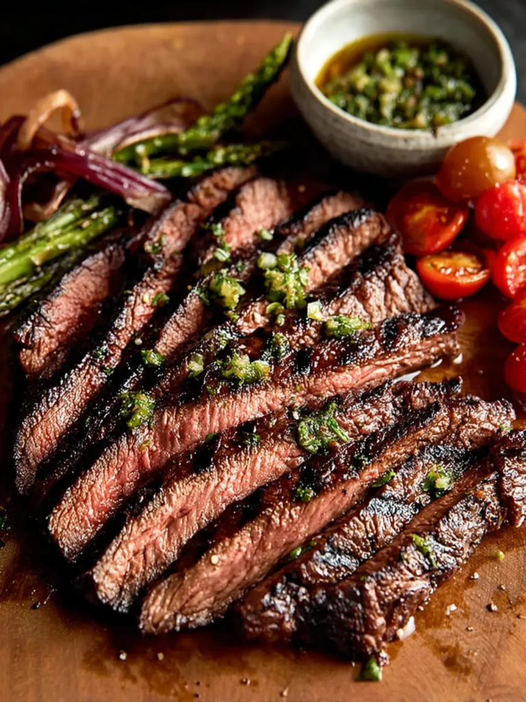 Irresistible Marinated Flank Steak Recipe for Grilling Bliss First Image